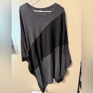 Simply Vera VeraWang asymmetrical poncho